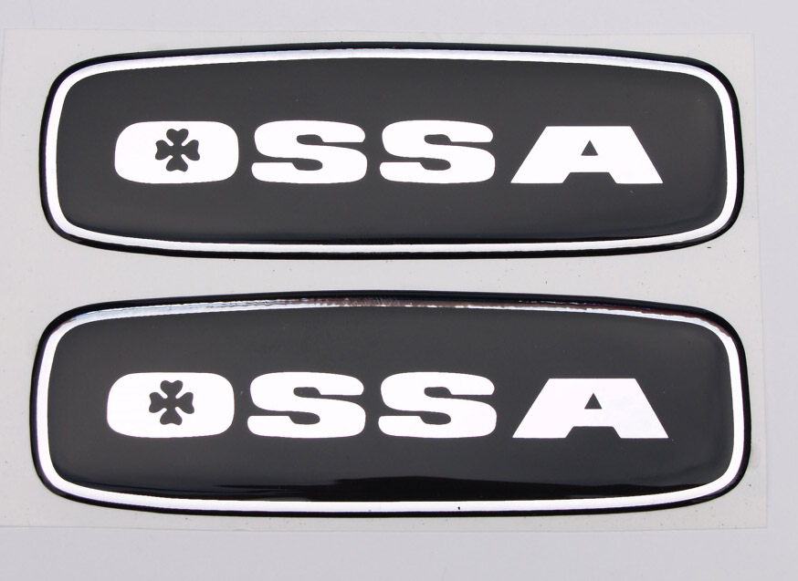 Ossa Gripper 250 or 350 Twinshock Trials tank seat unit stickers decals 