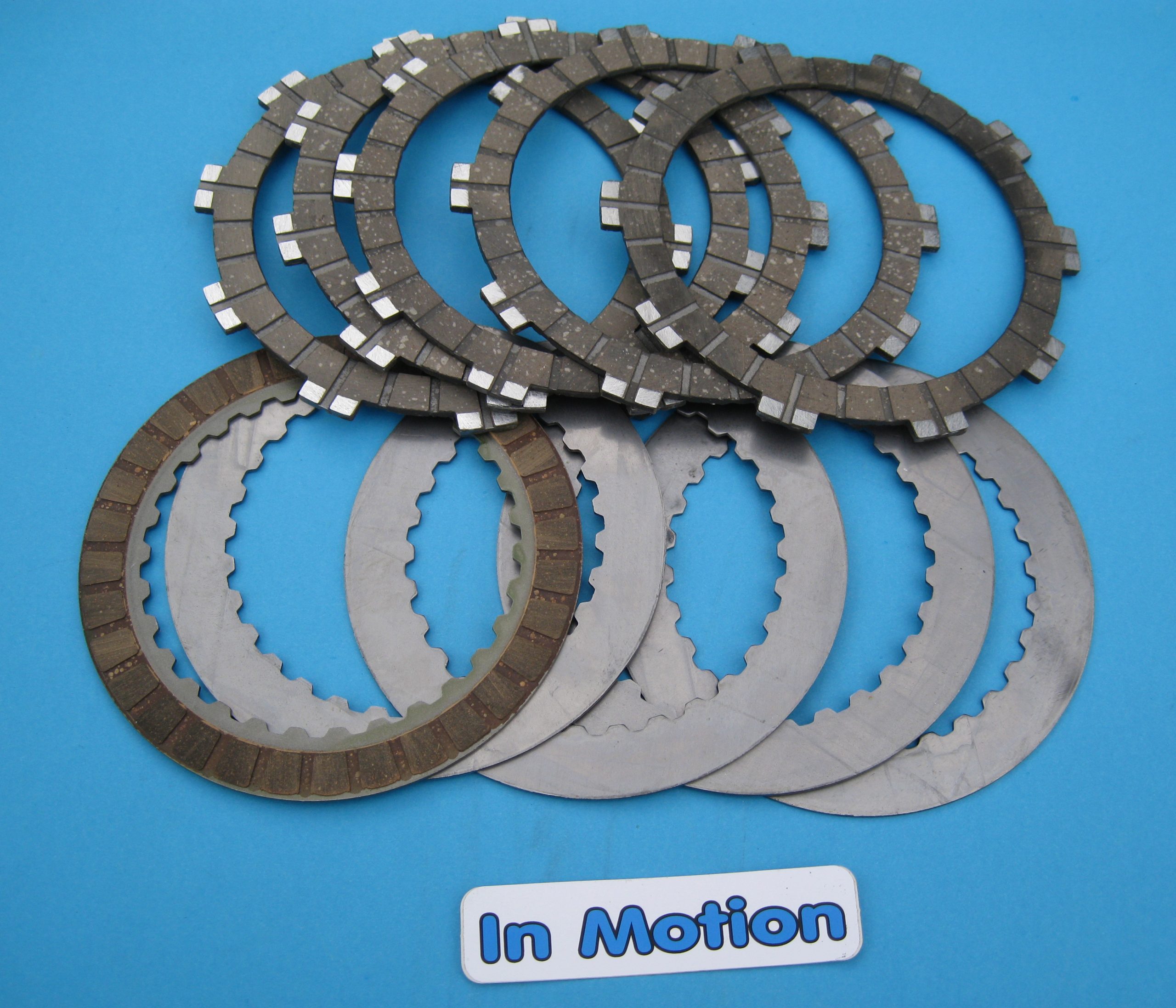 1988-on Beta 125 240 260 TR34 TR35 Zero lined clutch plates Italian Adige BT-55 