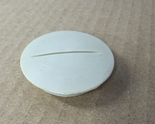 Bultaco Clutch Adjuster Cap RH side (Grey Plastic)