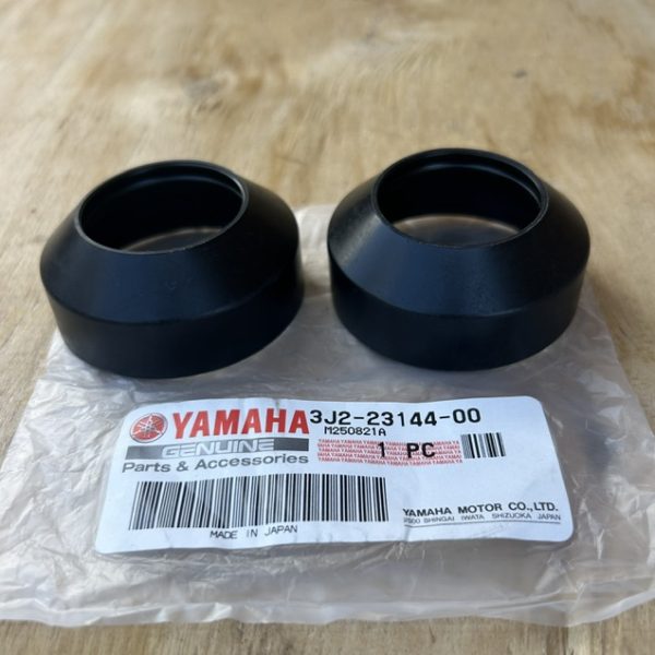 Genuine Yamaha TY250 Mono Fork Dust Covers (Pair)