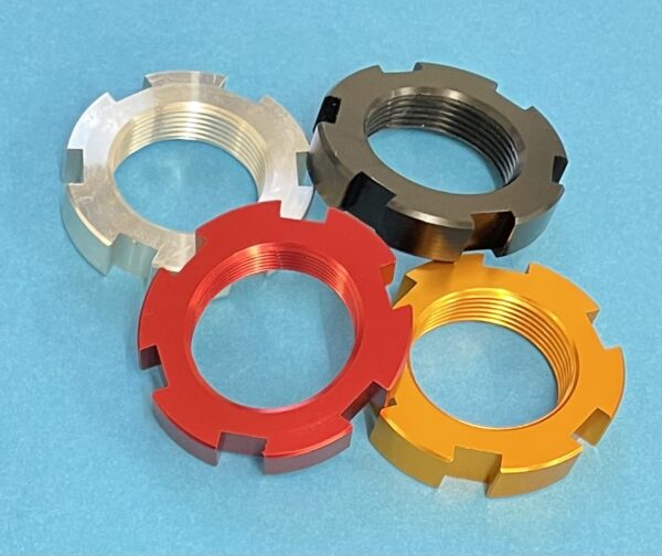 Steering Stem Lock Nut Alloy Yamaha TY175 / TY250 Twinshock