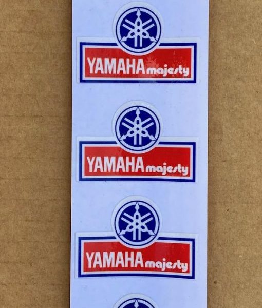 6 x Mini Yamaha Majesty Decals