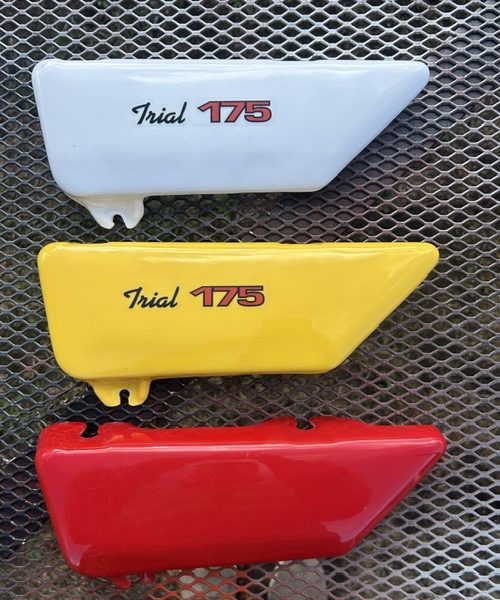 Side Panel Yamaha TY125 TY175