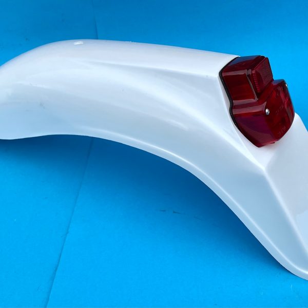 Fantic 300 Trials NEW White Plastic Rear Mudguard 