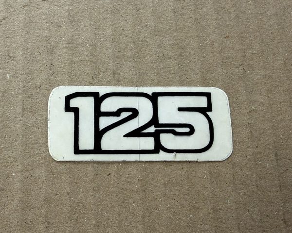 BULTACO 125 Side Panel Decal  (EACH)