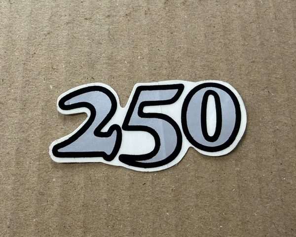 BULTACO Pursang MK11/12   '250'  Side Panel Decal  (EACH)