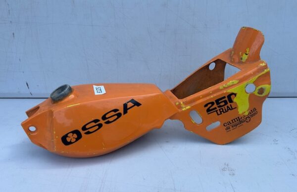 Ossa TR80 Gripper Fiberglass Petrol Tank & Seat Unit