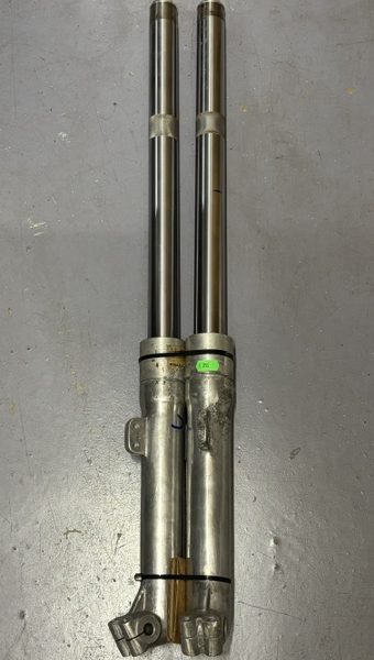 Pair Bultaco NOS Fork Legs Sherpa TAPERED Type 35mm