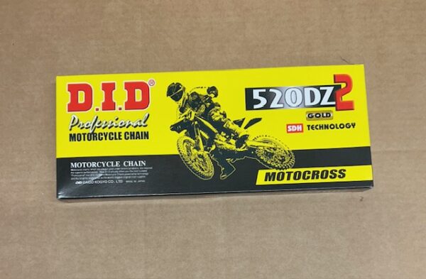 Chain 520 DID M/X Gold 120 Links