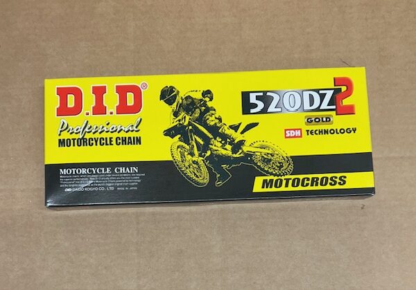 Chain 520 DID M/X Gold 120 Links