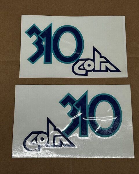 Tank Decals (Pair) Genuine Cota 310 (1990)