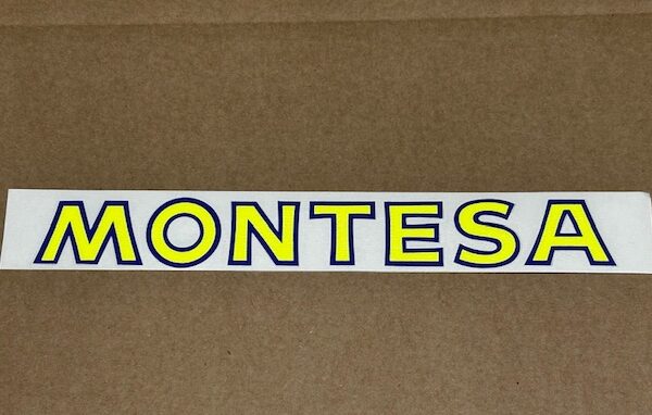 Rear Mudguard 'MONTESA' Decal Genuine Cota 310 (1990) (Each)