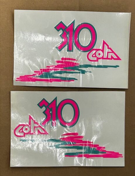 Tank Decals (Pair) Genuine Cota 310 (1991)