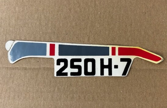 Side Panel Decal GENUINE Montesa Enduro 250 H7 (RH SIDE ONLY)