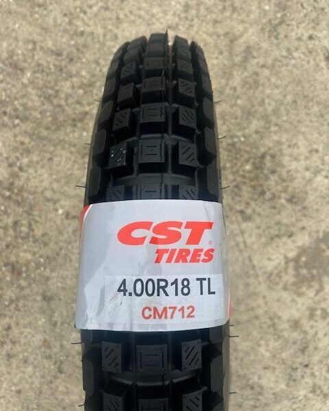 Legion CST 400 x 18 Tubeless Rear Trials Tyre