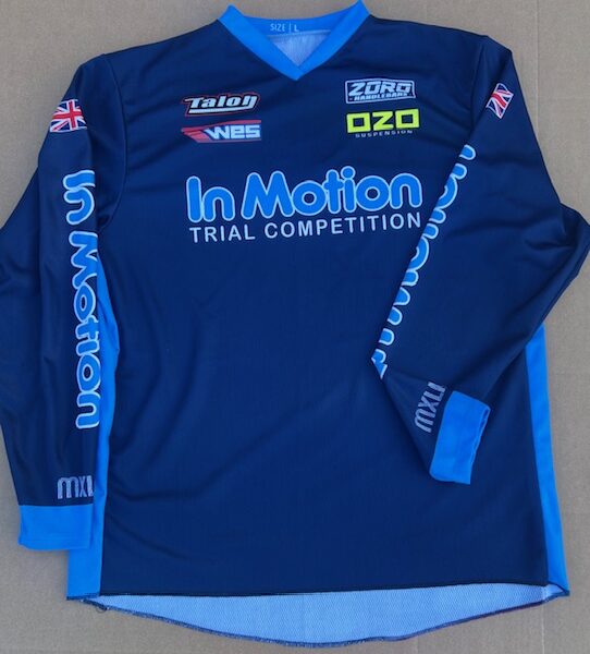 .In Motion Trials Shirt Navy/Light Blue