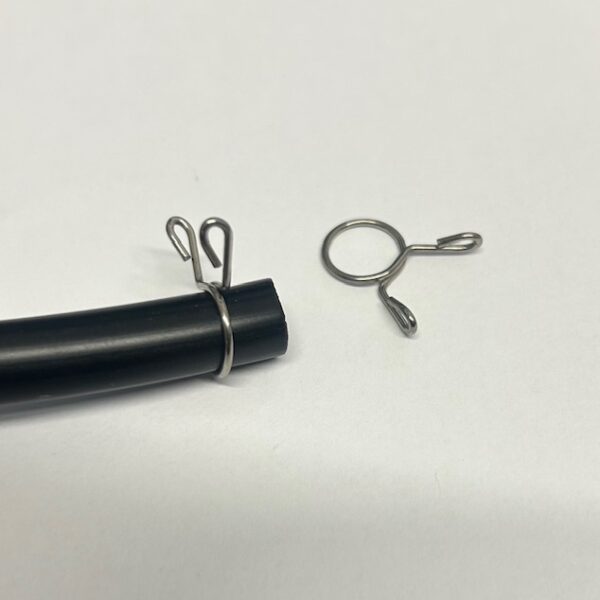 Petrol Pipe WIRE Clips  9mm (PAIR)