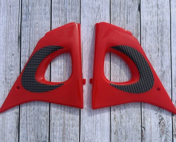 Gas Gas 250cc 1995 Pair of Side Frame Plastic Red