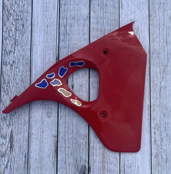 Gas Gas Contact 1993 R/H Rad Guard RED (Plain)
