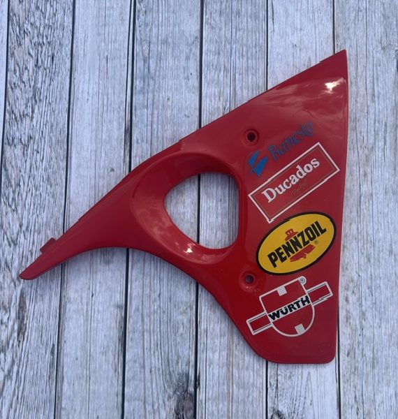 Gas Gas Contact 1992 R/H Rad Guard RED With Decals