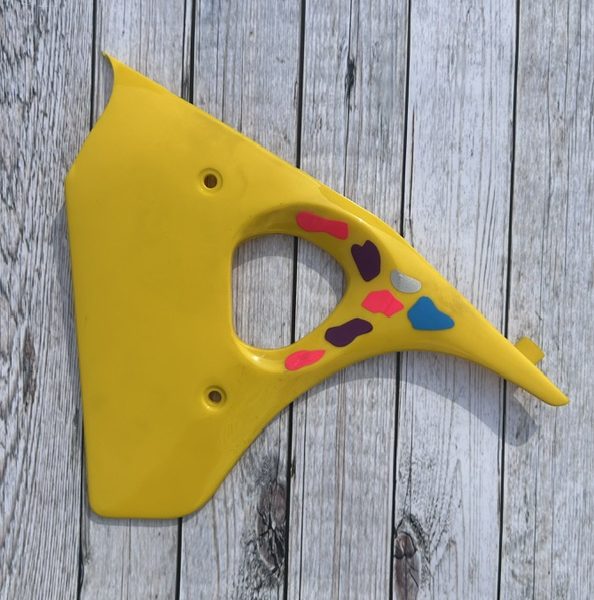 Gas Gas Contact 1994 L/H Rad Guard Yellow