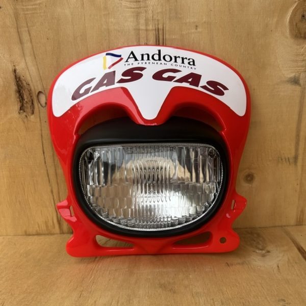Trials Headlight Red